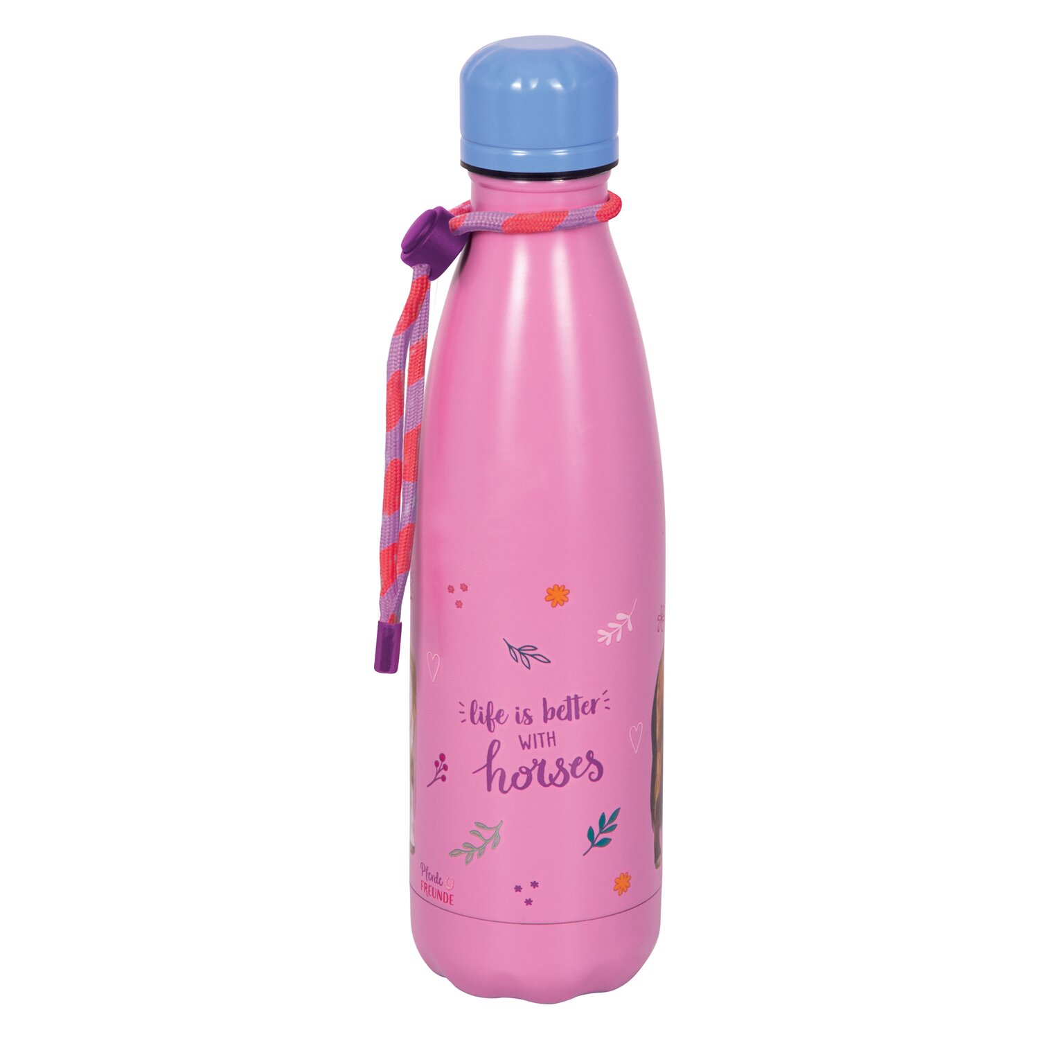 DIE SPIEGELBURG Isolierflasche Pferdefreunde – Ansicht 2