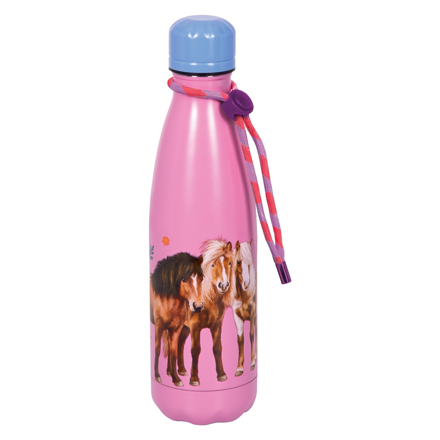 DIE SPIEGELBURG Isolierflasche Pferdefreunde – Ansicht 1