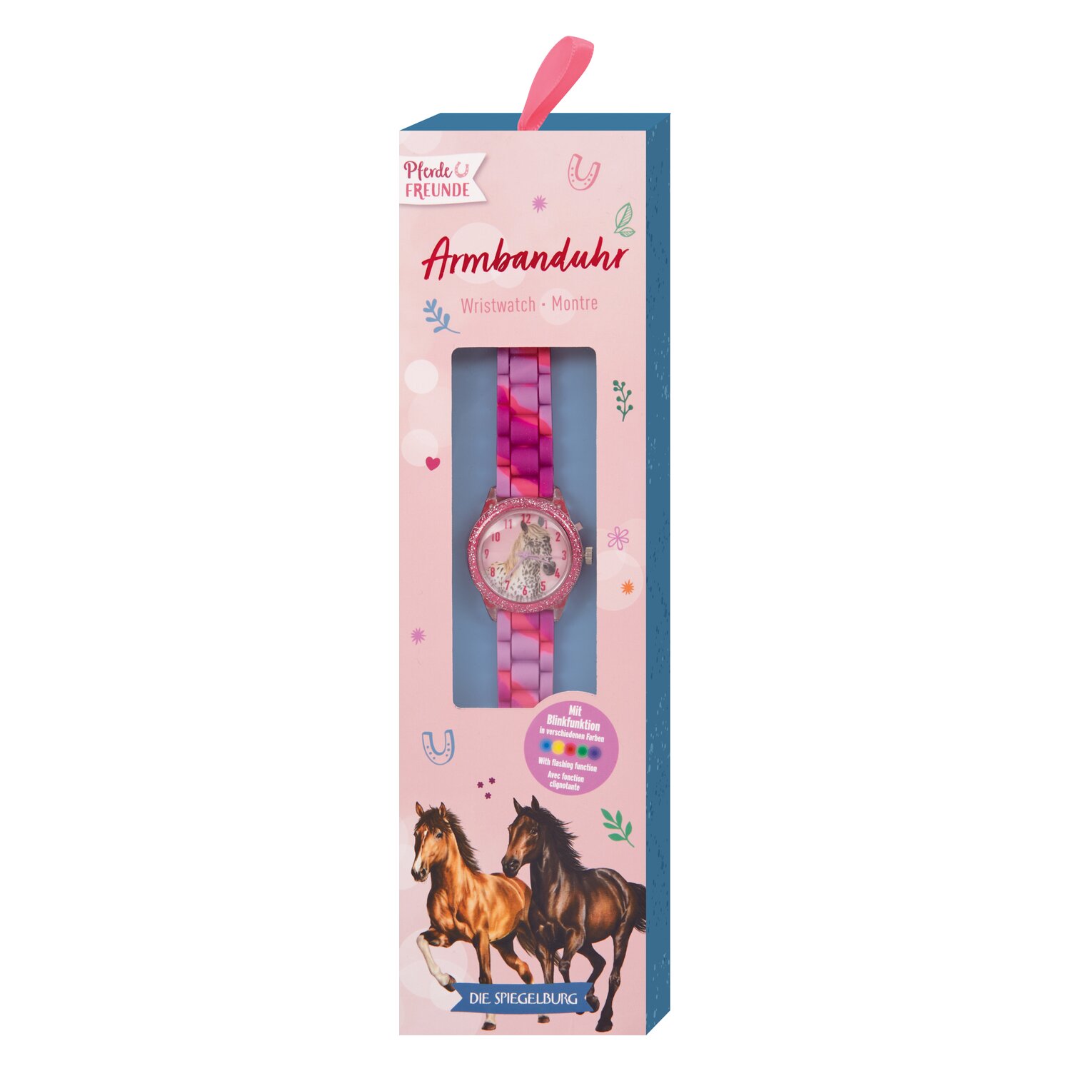 DIE SPIEGELBURG Armbanduhr Pferdefreunde – Ansicht 3