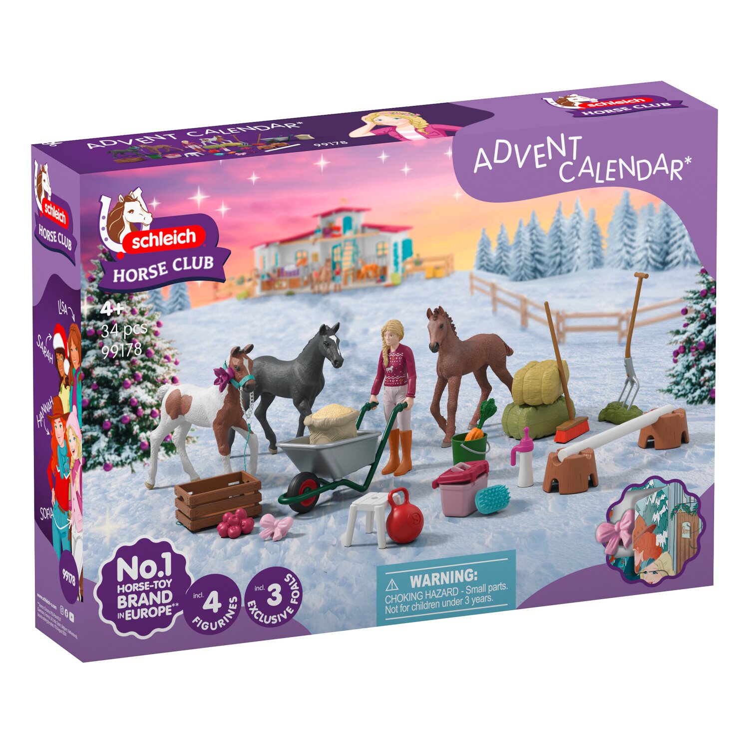 Schleich HORSE CLUB Adventskalender – Ansicht 1