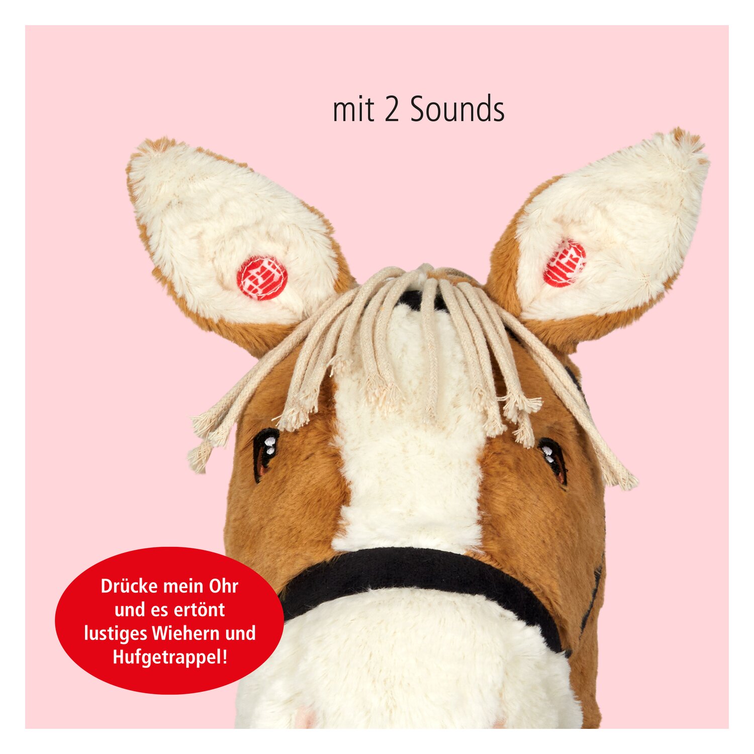 DIE SPIEGELBURG Steckenpferd Rudi mit Sound – Ansicht 3