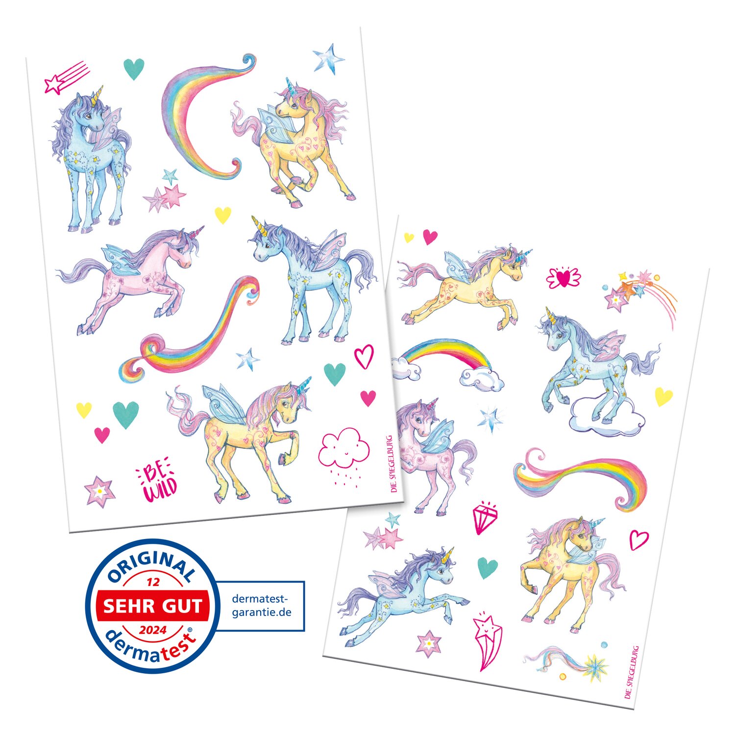 DIE SPIEGELBURG Tattoos Einhorn Paradies – Ansicht 3