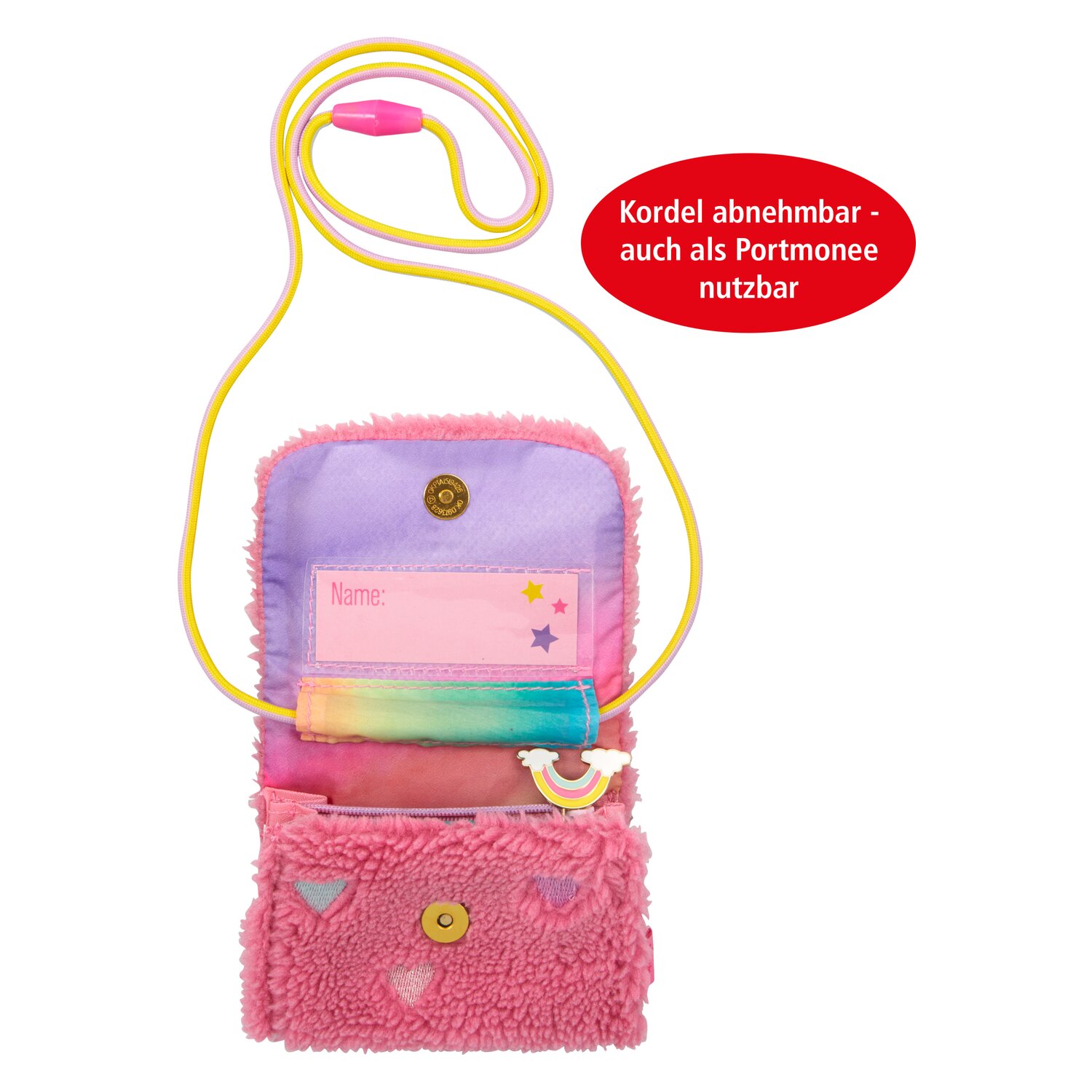 DIE SPIEGELBURG Brustbeutel Einhorn Paradies – Ansicht 2