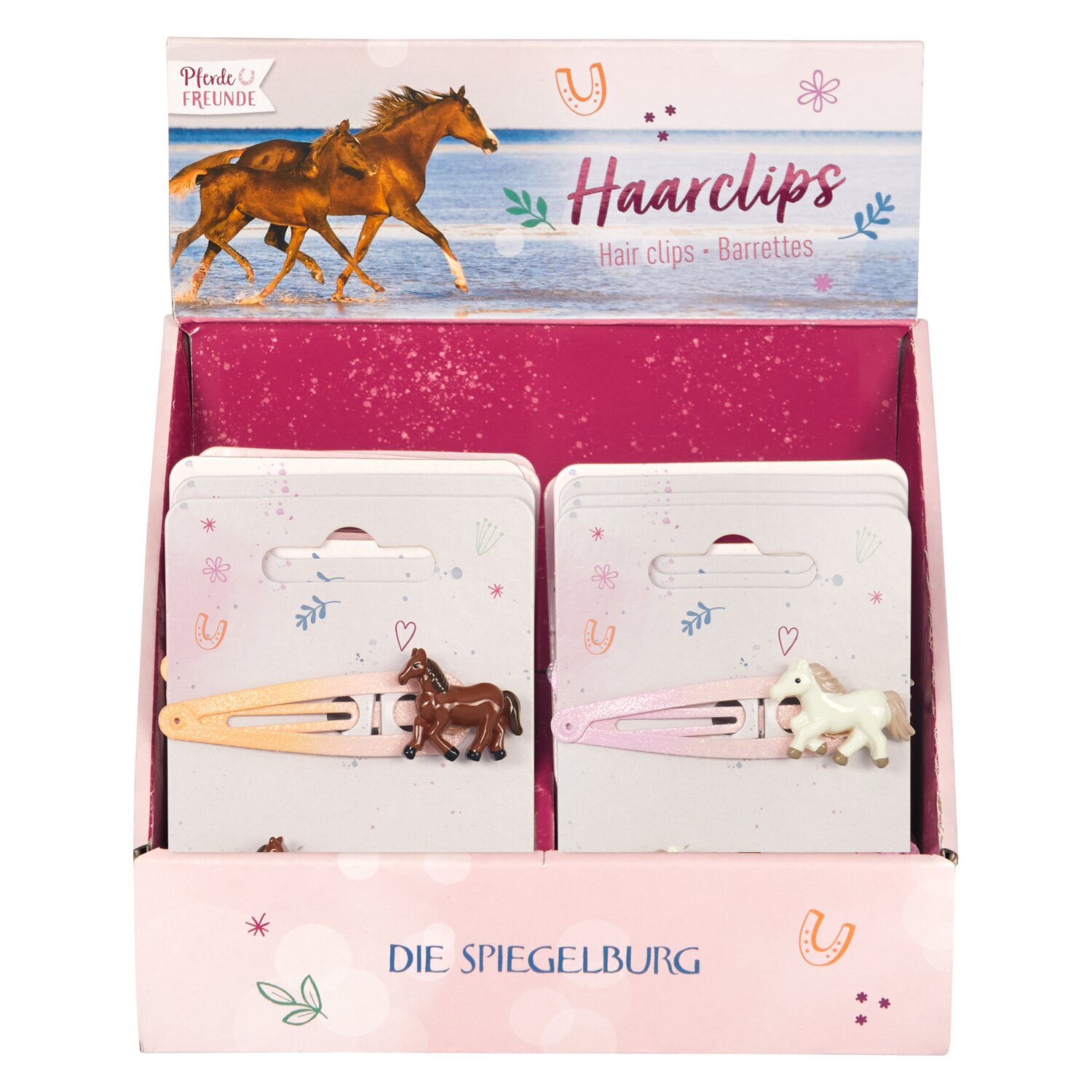 DIE SPIEGELBURG Haar-Clips Pferde FREUNDE – Ansicht 5