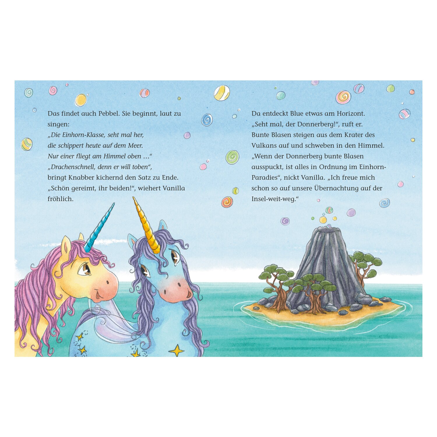 DIE SPIEGELBURG Nur Mut Blue Einhorn Paradies – Ansicht 4