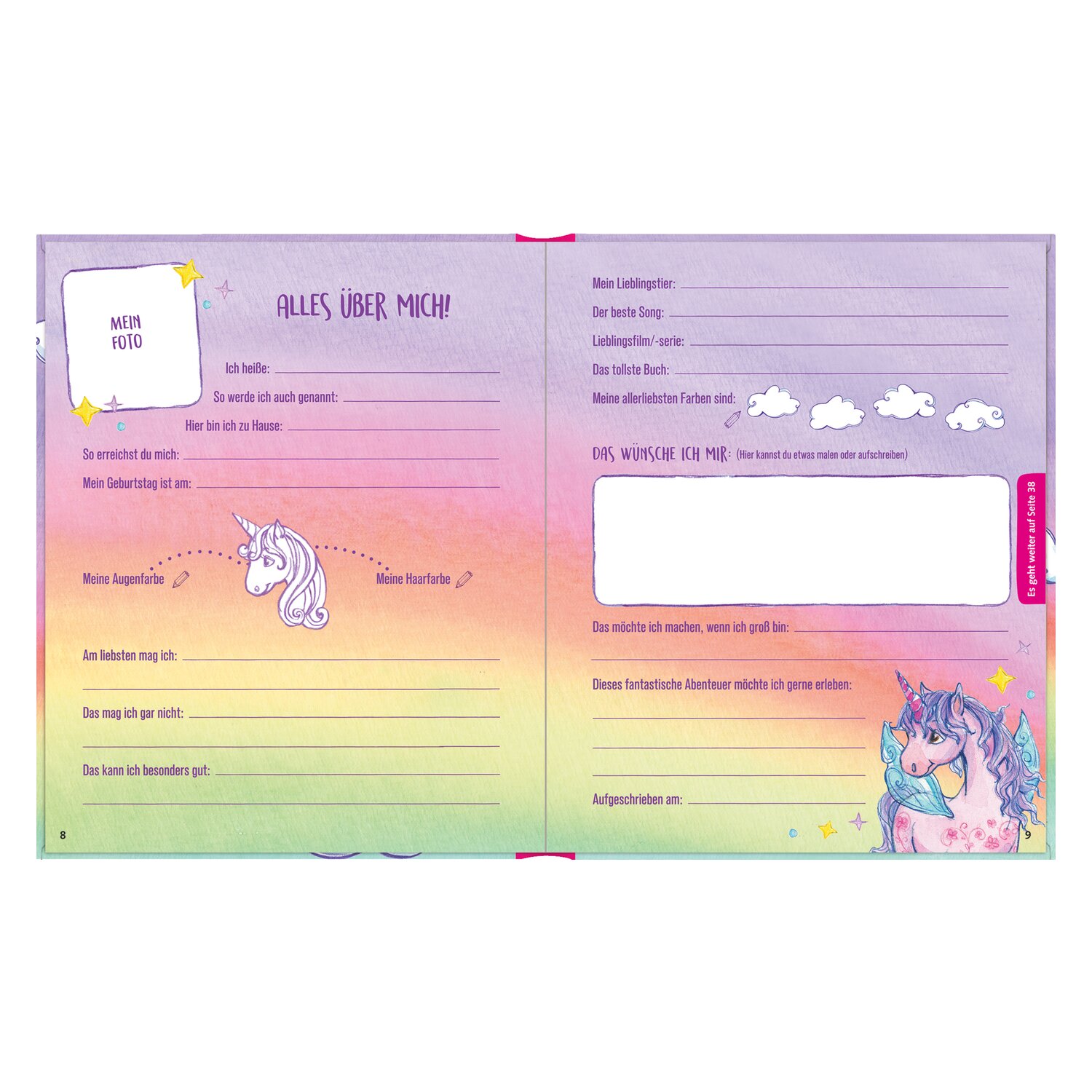 DIE SPIEGELBURG Freundebuch mit Plüsch – Ansicht 5