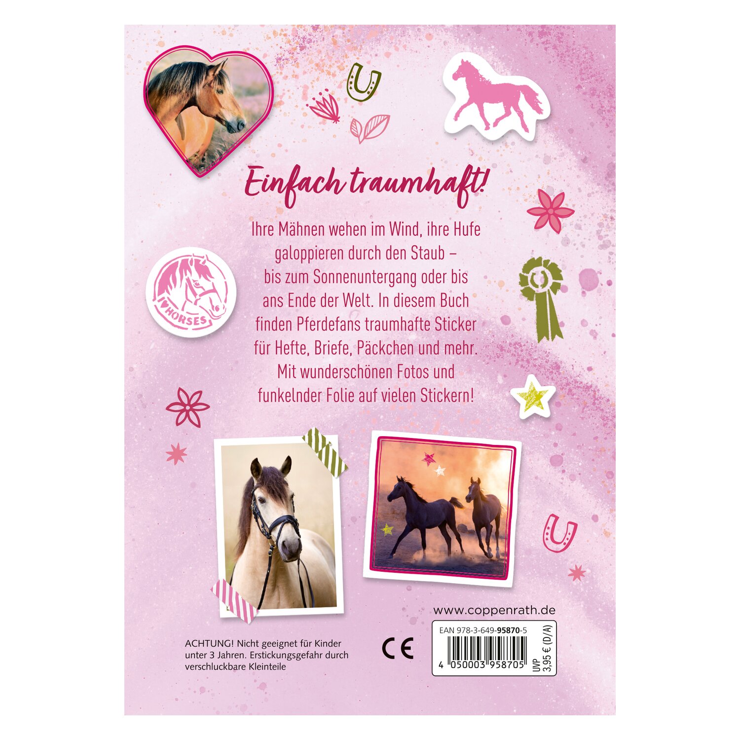 DIE SPIEGELBURG Funkelnde Sticker Pferde FREUNDE – Ansicht 5