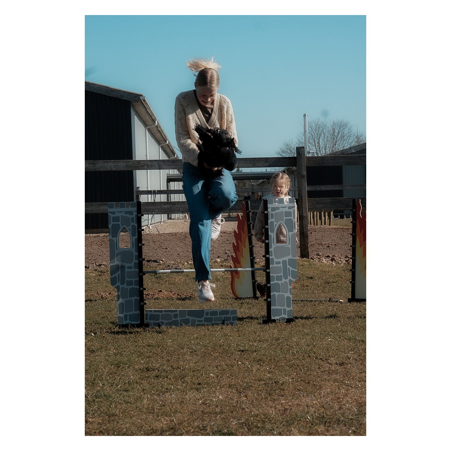 ASTRUP Hobby Horse Hindernis Schloss – Ansicht 2