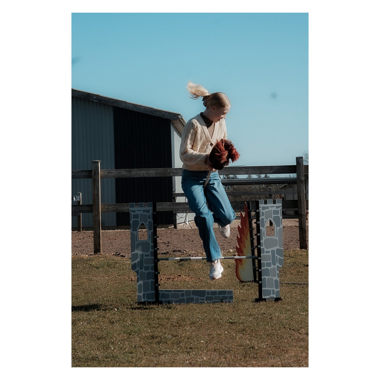 ASTRUP Hobby Horse Hindernis Schloss – Ansicht 4