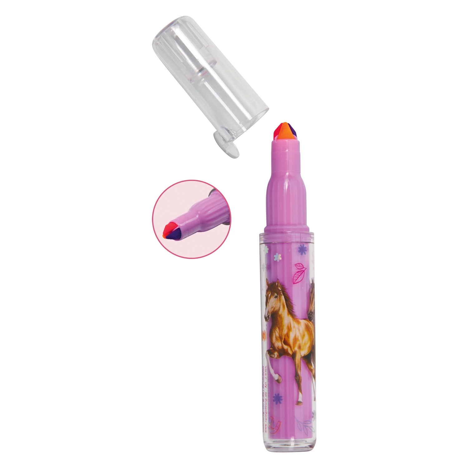 DIE SPIEGELBURG Textmarker 3 in 1 Pferdefreunde &ndash; Ansicht 1