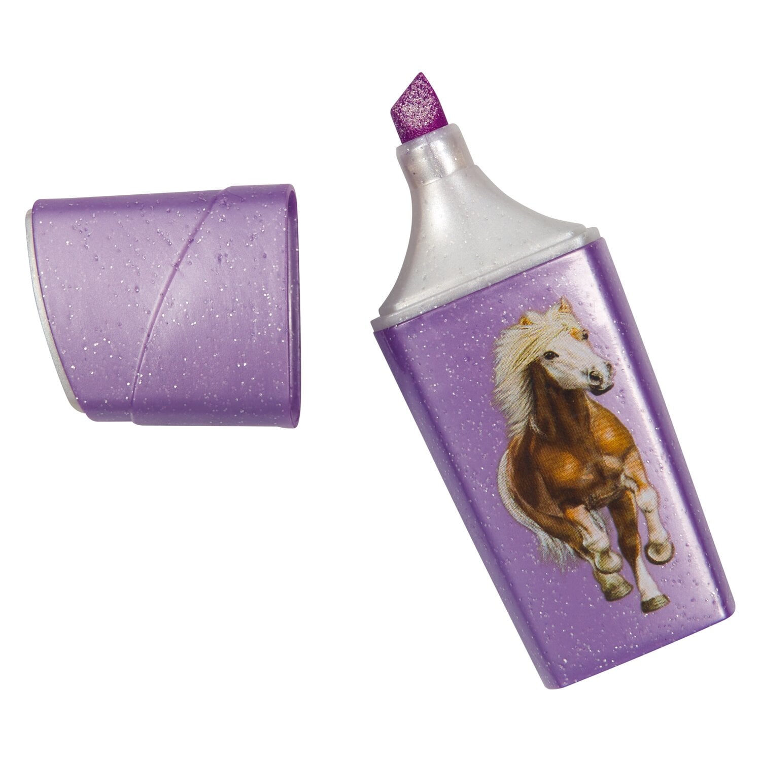 DIE SPIEGELBURG Mini Glitzer-Marker Pferdefreunde &ndash; Ansicht 1