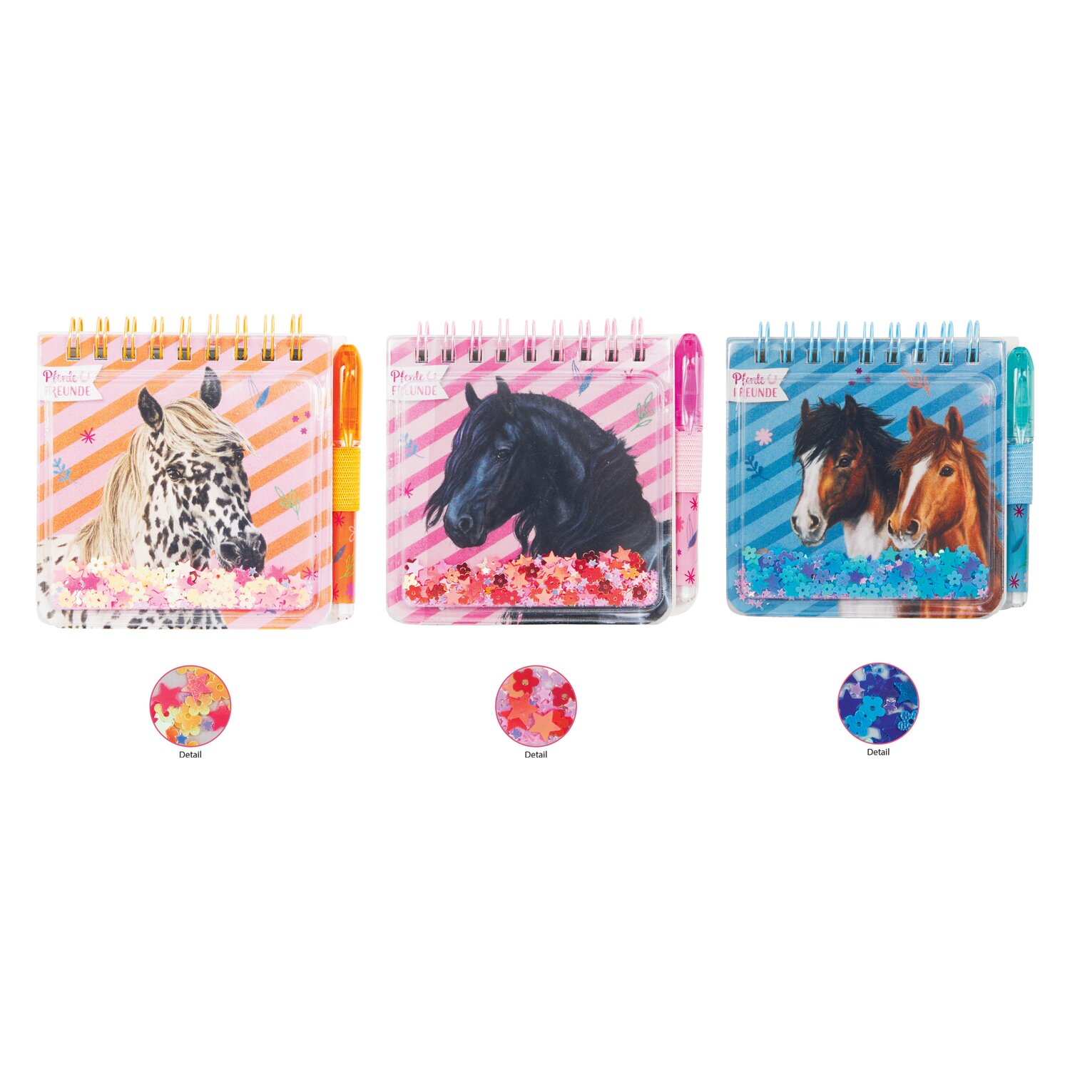 DIE SPIEGELBURG Notizset Pferdefreunde &ndash; Ansicht 4