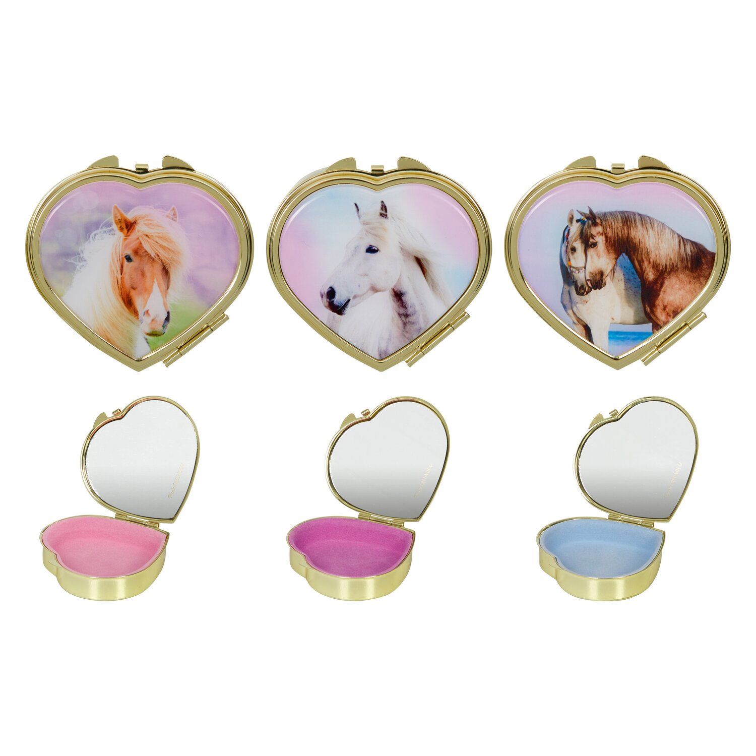 DIE SPIEGELBURG Metalldöschen Pferdefreunde &ndash; Ansicht 4