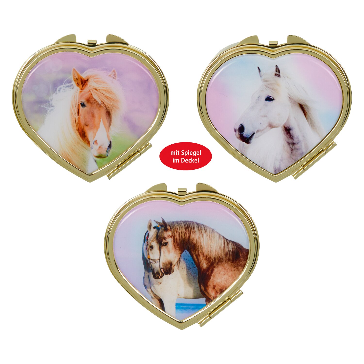 DIE SPIEGELBURG Metalldöschen Pferdefreunde &ndash; Ansicht 5