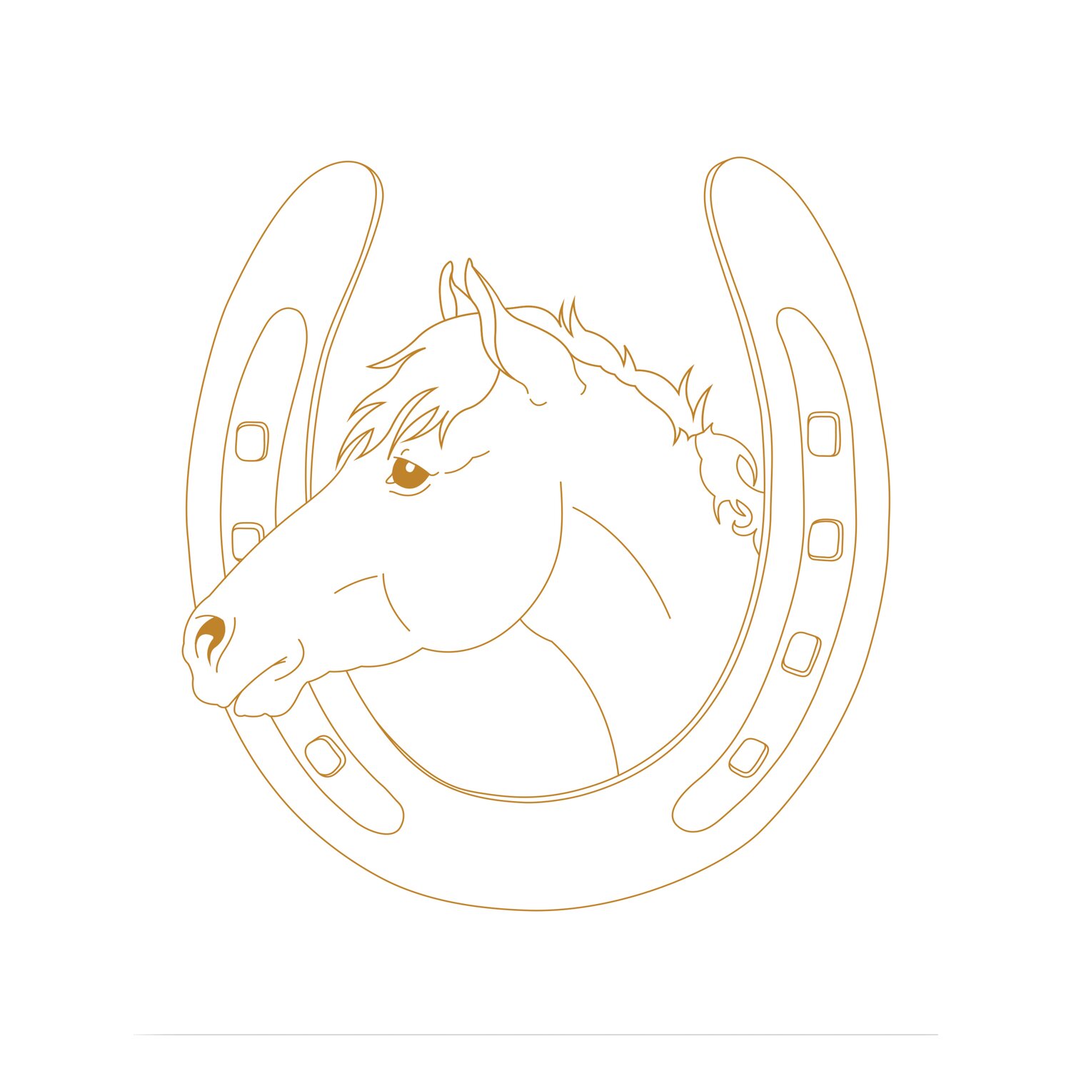 COPPENRATH Metallic-Malen mit Bicolor-Buntstifte Pferdefreunde &ndash; Ansicht 2