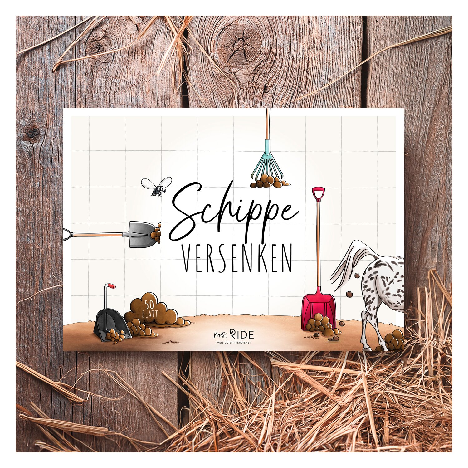 mrs. RIDE Spielblock Schippe versenken &ndash; Ansicht 5