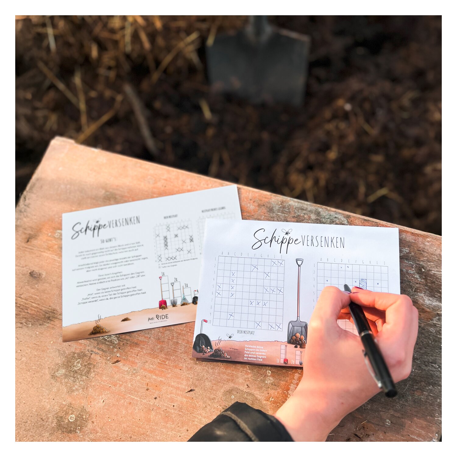 mrs. RIDE Spielblock Schippe versenken &ndash; Ansicht 7