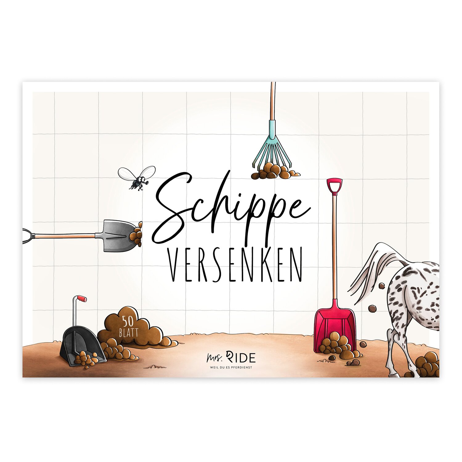 mrs. RIDE Spielblock Schippe versenken &ndash; Ansicht 1