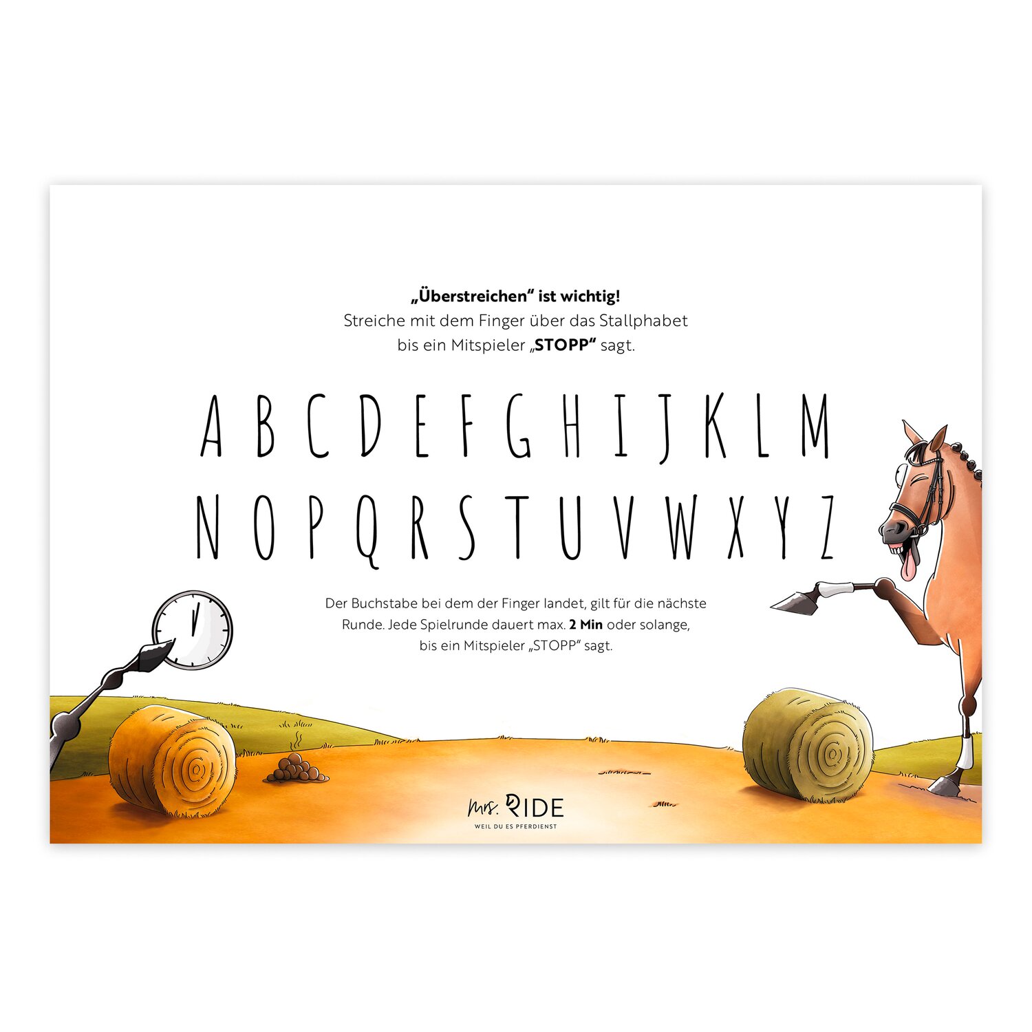 mrs. RIDE Spielblock Stall Land Ross – Ansicht 2