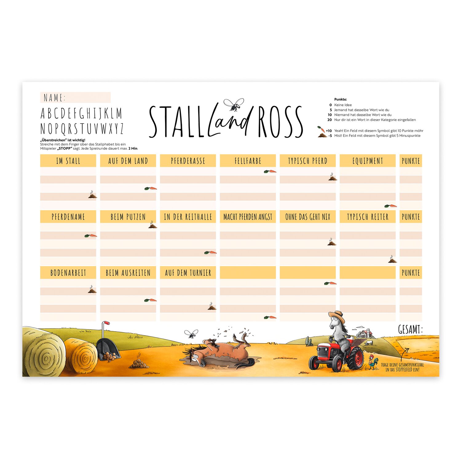 mrs. RIDE Spielblock Stall Land Ross – Ansicht 4