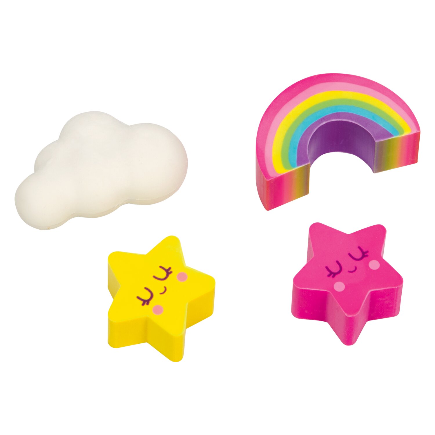 DIE SPIEGELBURG Radierer-Set Einhorn-Paradies &ndash; Ansicht 1