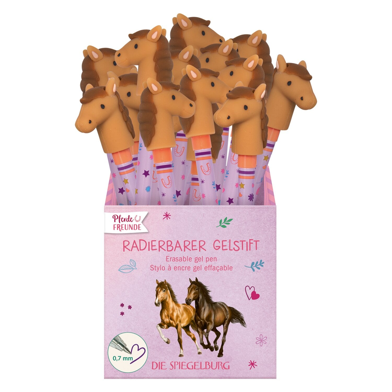DIE SPIEGELBURG Radierbarer Gelstift Pferdefreunde &ndash; Ansicht 3