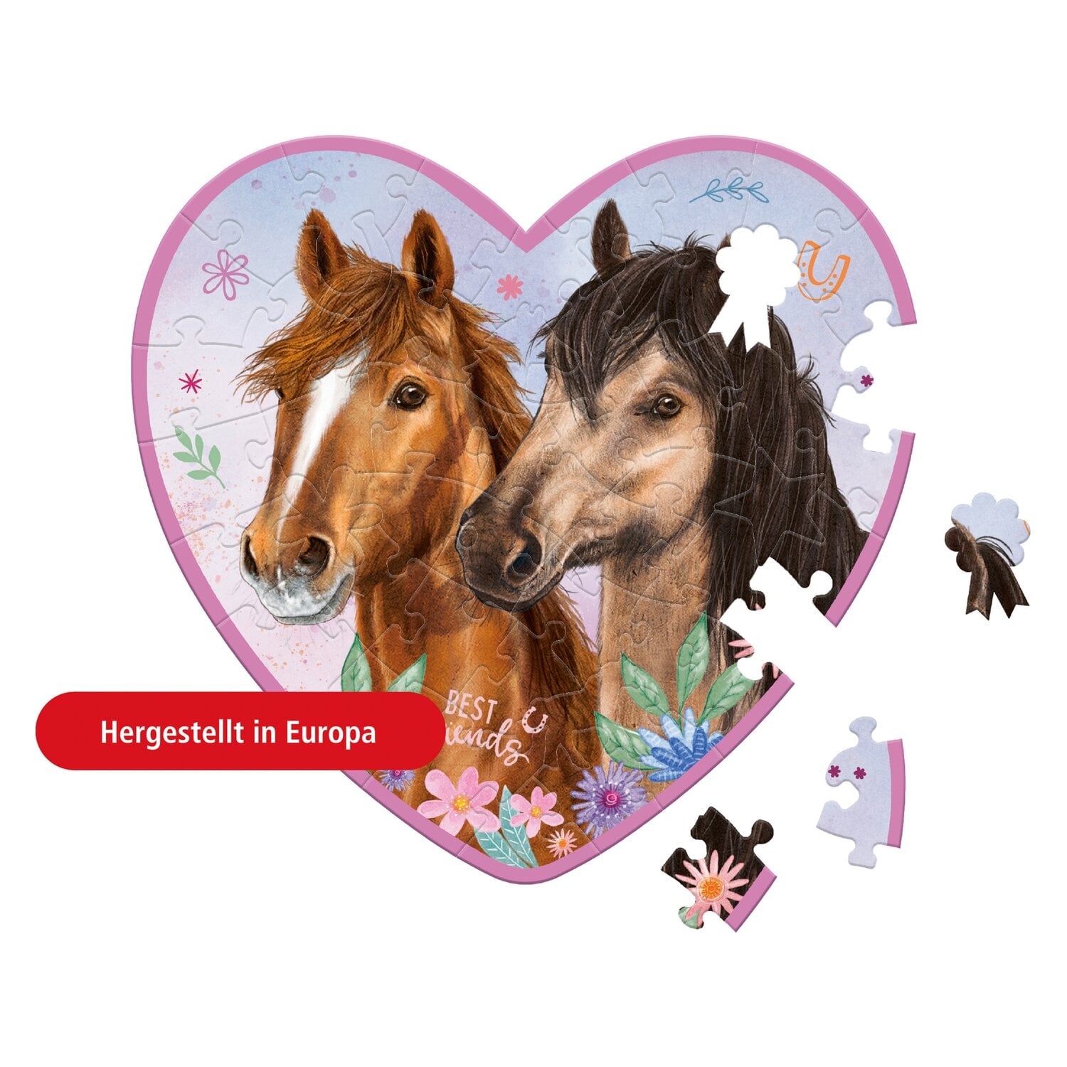DIE SPIEGELBURG Holz-Puzzle Pferdefreunde &ndash; Ansicht 4