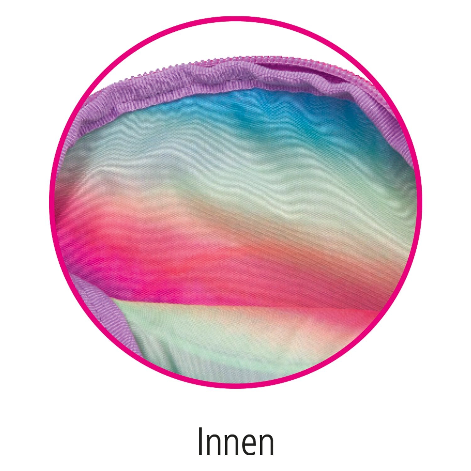 DIE SPIEGELBURG Glitzer-Täschchen Regenbogen &ndash; Ansicht 4