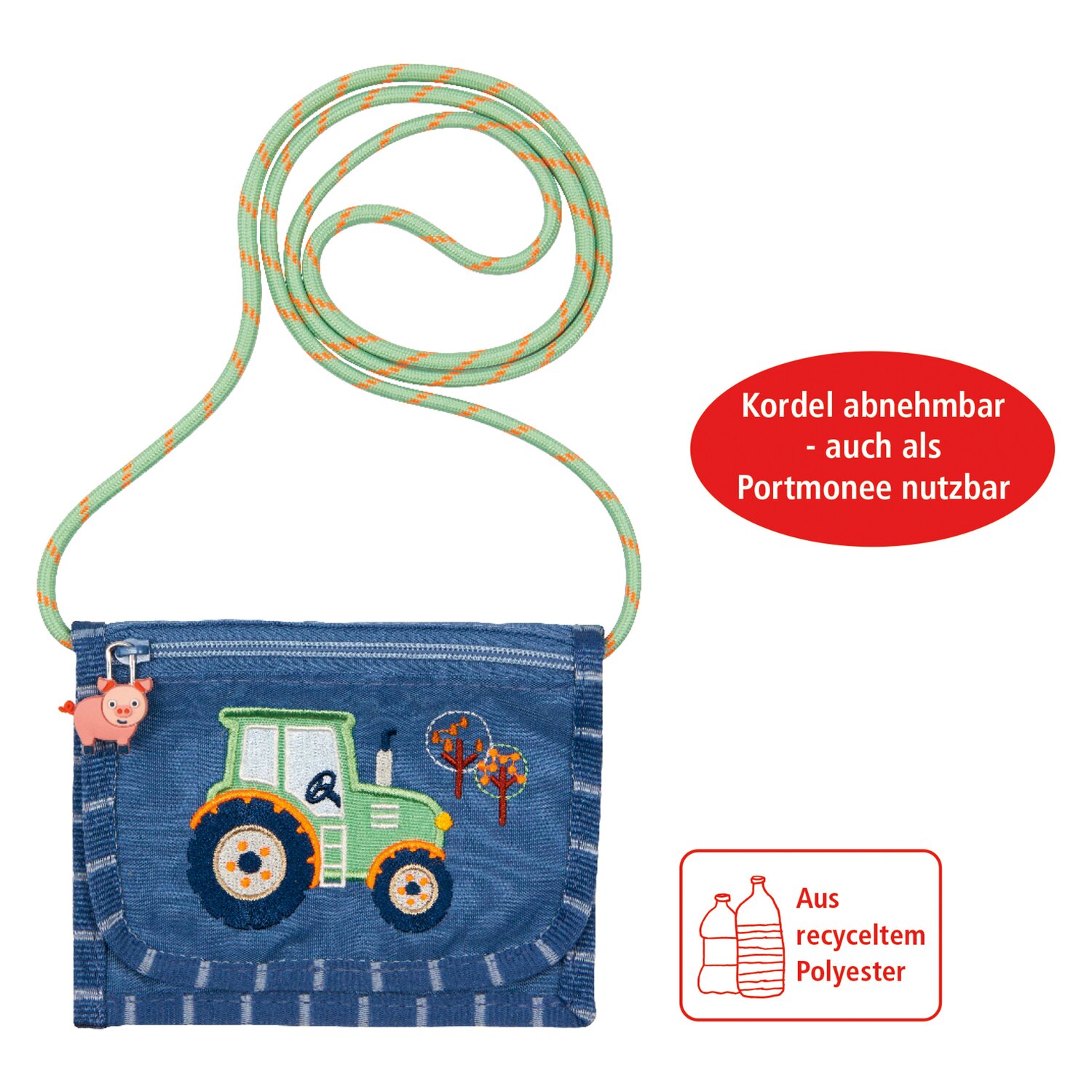 DIE SPIEGELBURG Brustbeutel Traktor Kleine Freunde &ndash; Ansicht 3