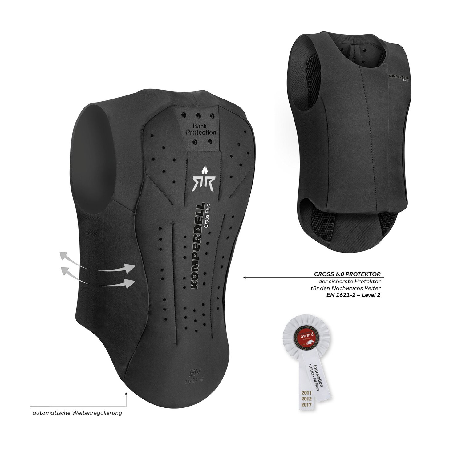 KOMPERDELL Rückenprotektor Ballistic Vest Champion – Ansicht 3