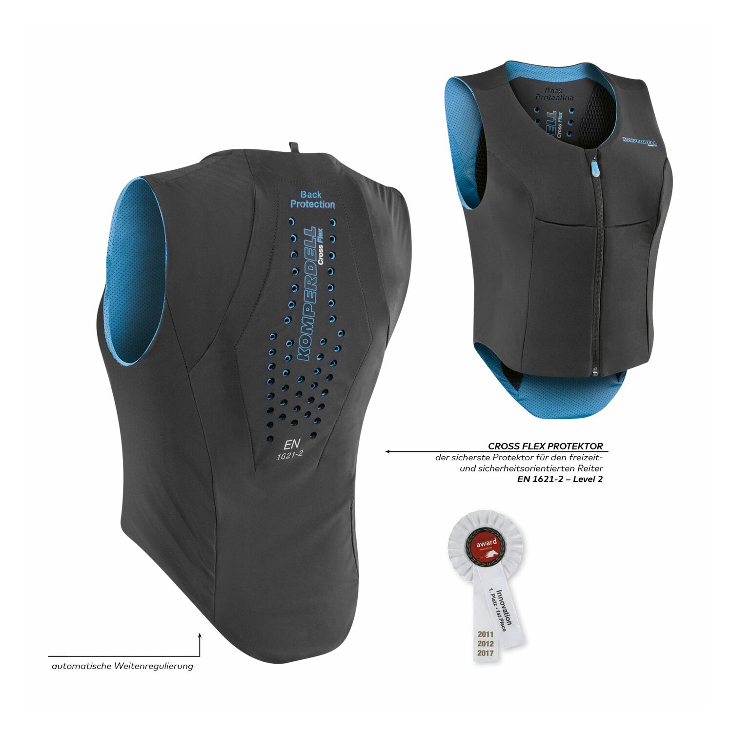 KOMPERDELL Rückenprotektor Ballistic FlexFit Slim – Ansicht 3