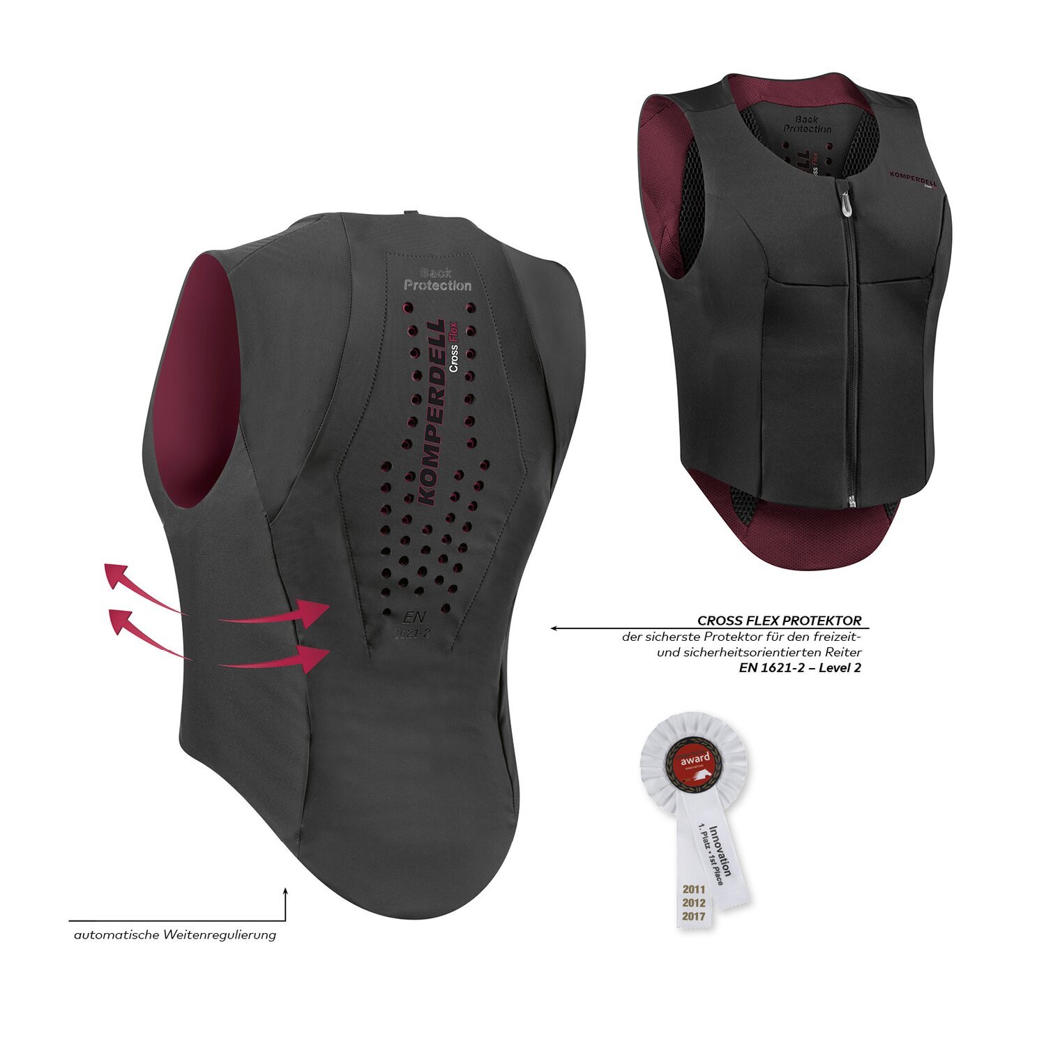 KOMPERDELL Rückenprotektor Ballistic FlexFit Slim – Ansicht 3