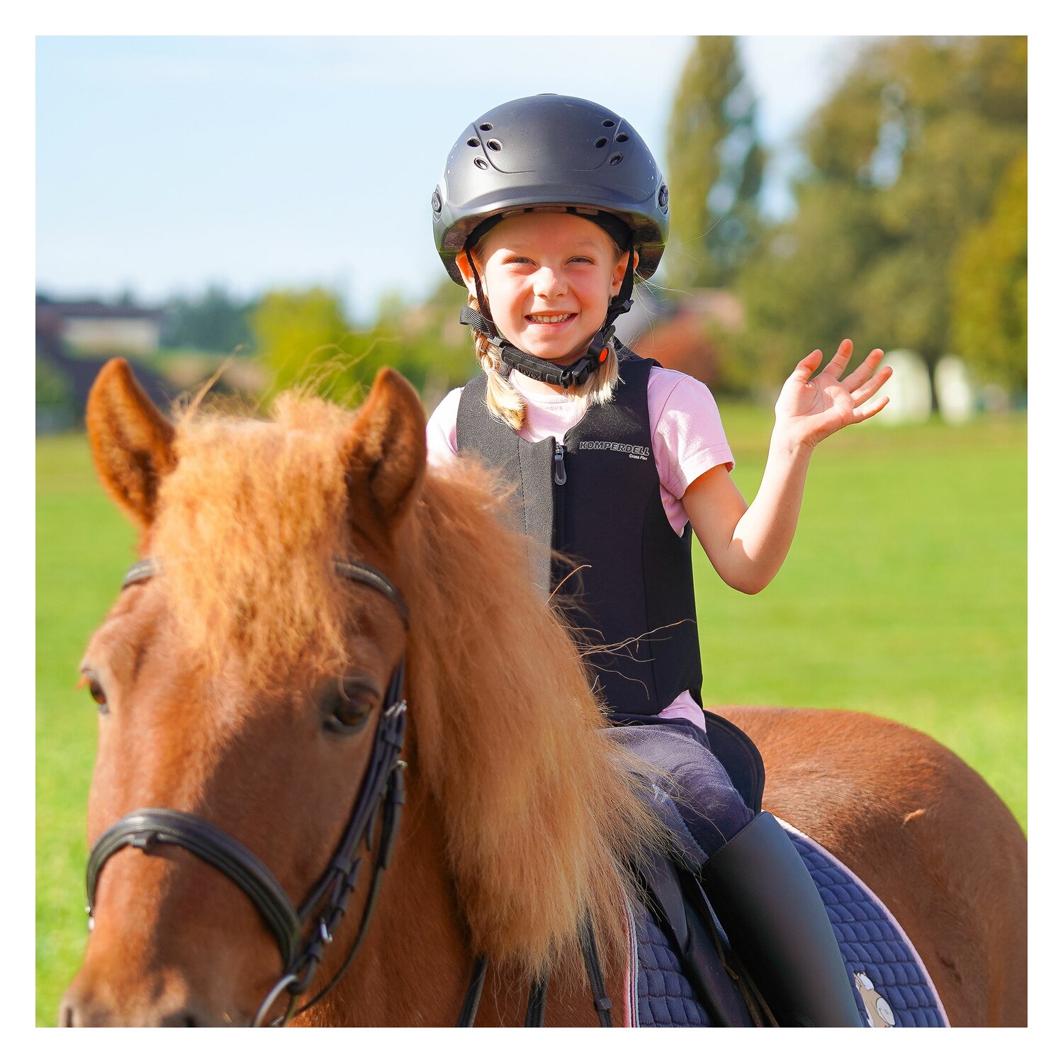 KOMPERDELL Sicherheitsweste Safety Vest Ultra Fit Junior – Ansicht 3