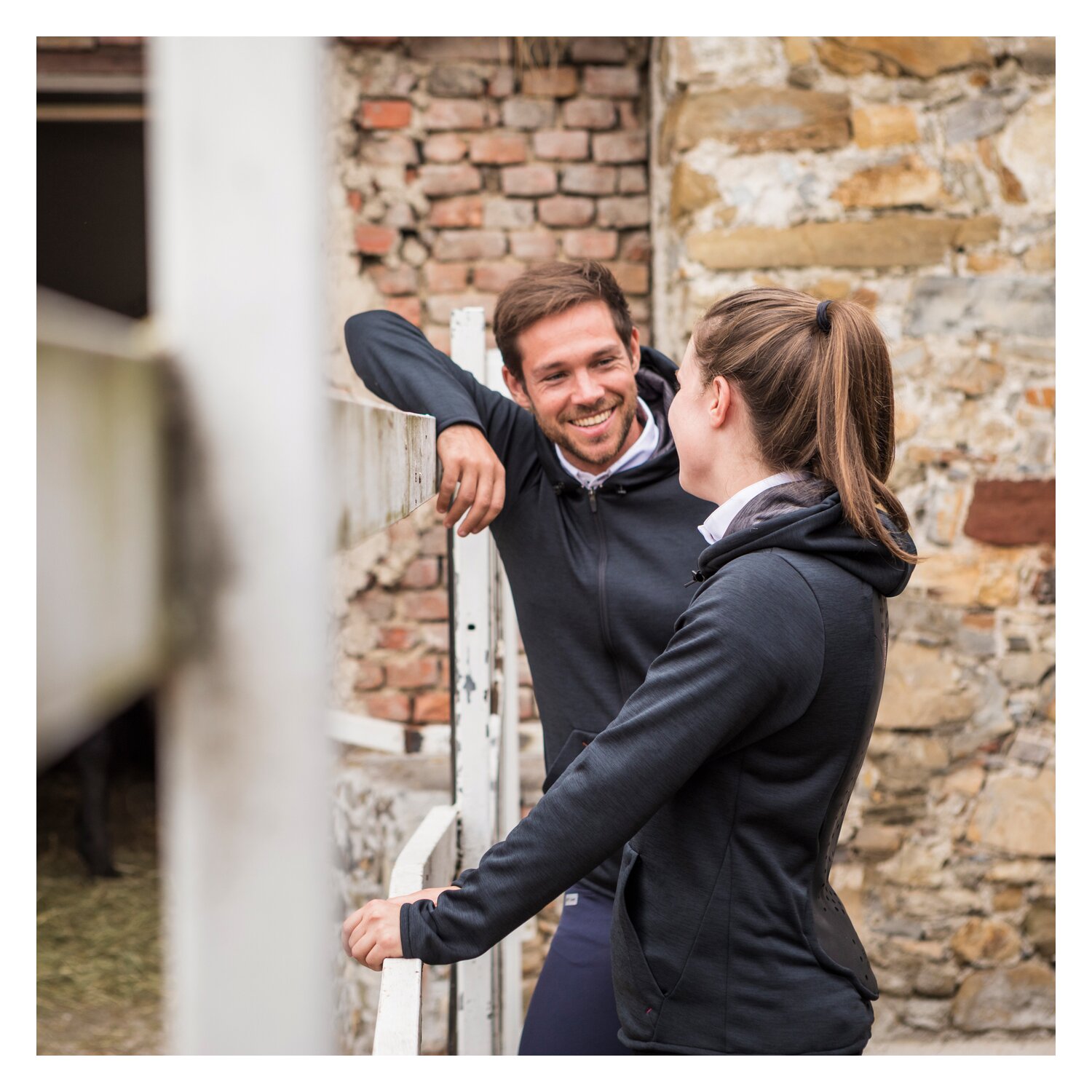 KOMPERDELL Rückenprotektor Full Zipp Sweater – Ansicht 3
