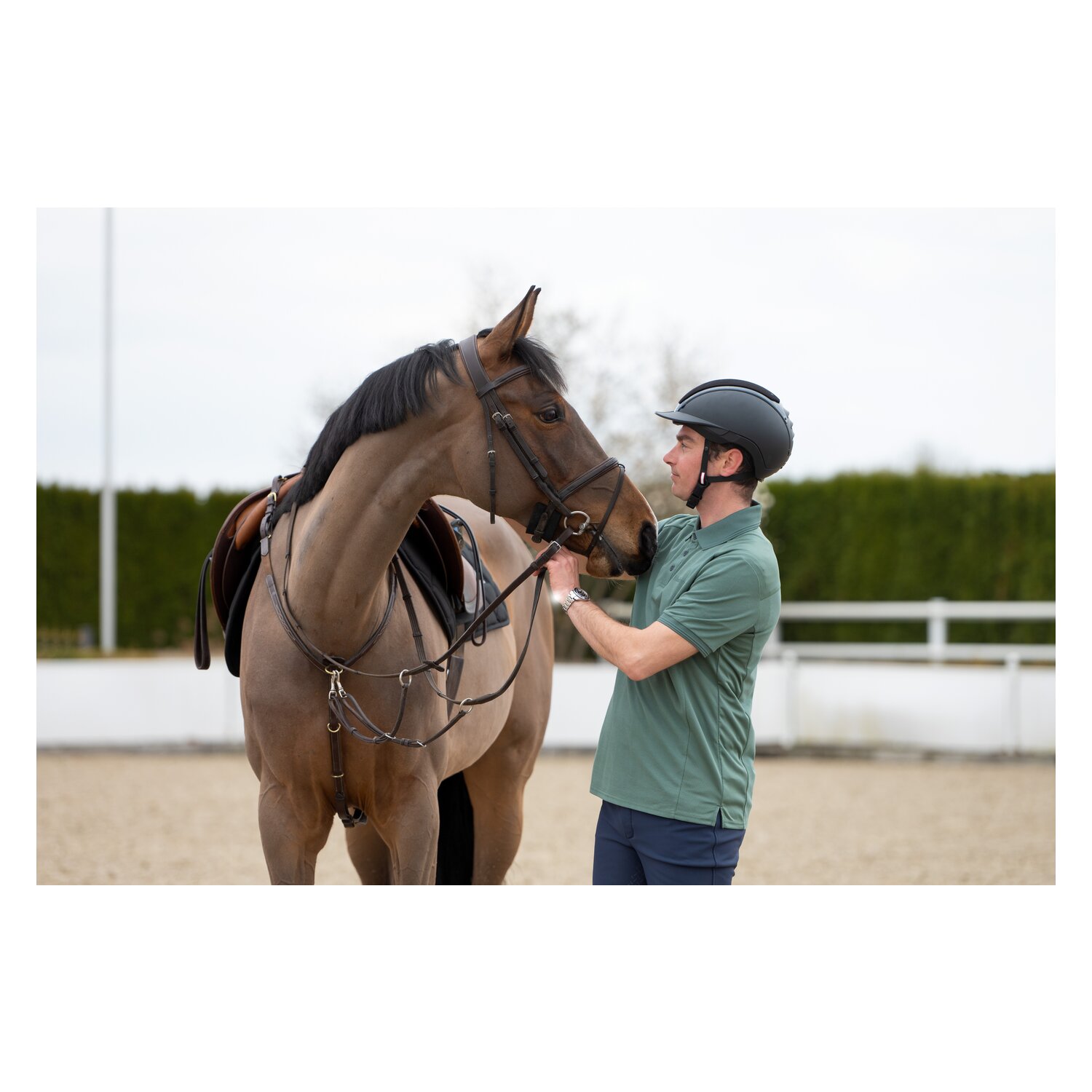 black forest Funktions-Poloshirt mit Mesh – Ansicht 3