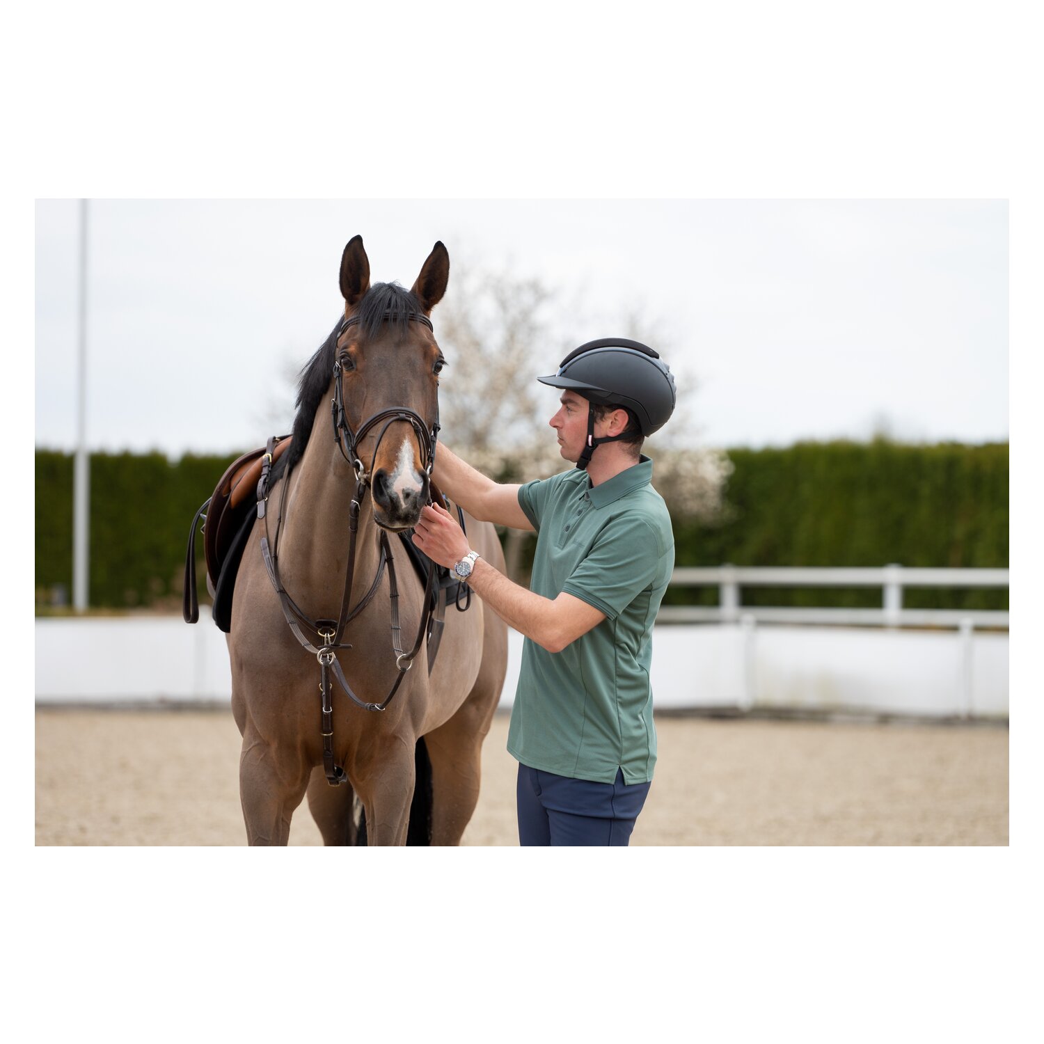 black forest Funktions-Poloshirt mit Mesh – Ansicht 4