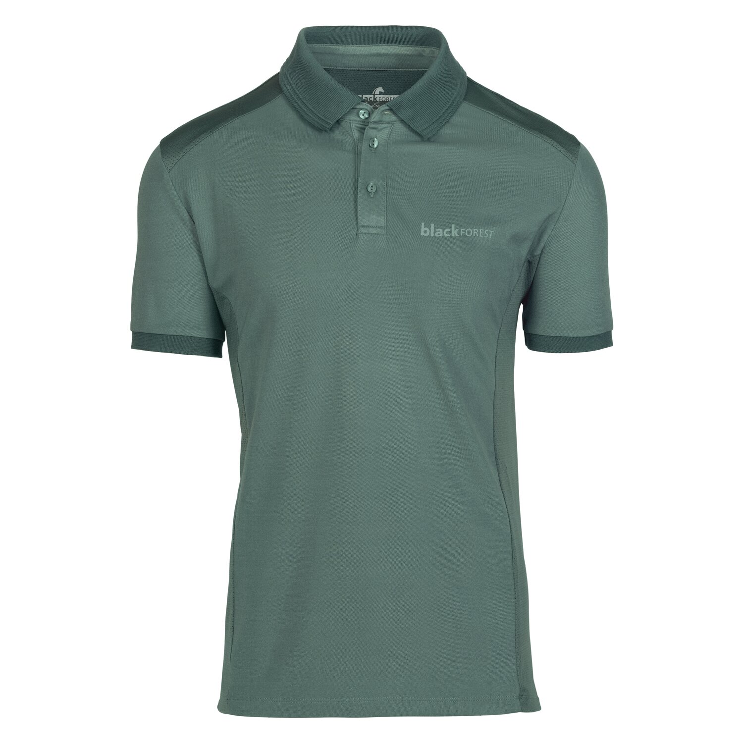 black forest Funktions-Poloshirt mit Mesh – Ansicht 1