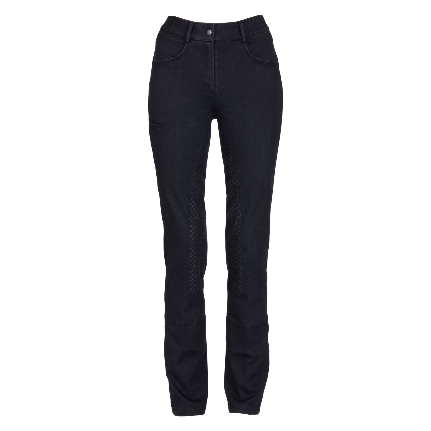 black forest Jeans-Jodhpur-Reithose mit Grip-Vollbesatz – Ansicht 1
