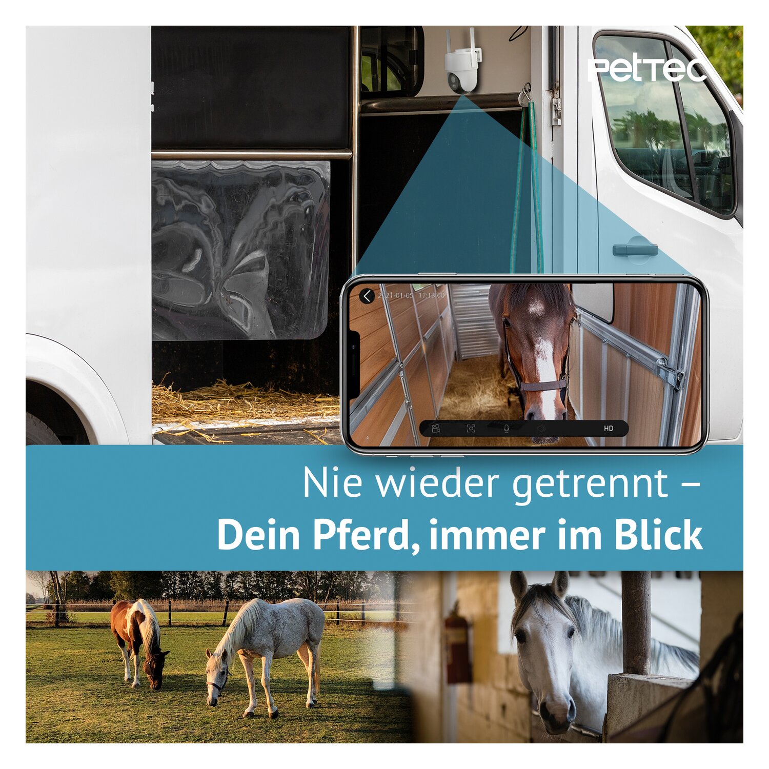PetTec Überwachungskamera PetCam Free'n 360 – Ansicht 2