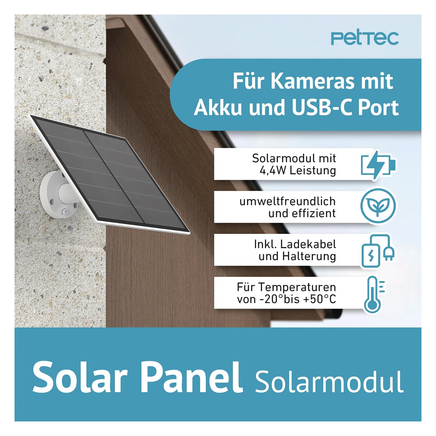 PetTec Solar Panel &ndash; Ansicht 5