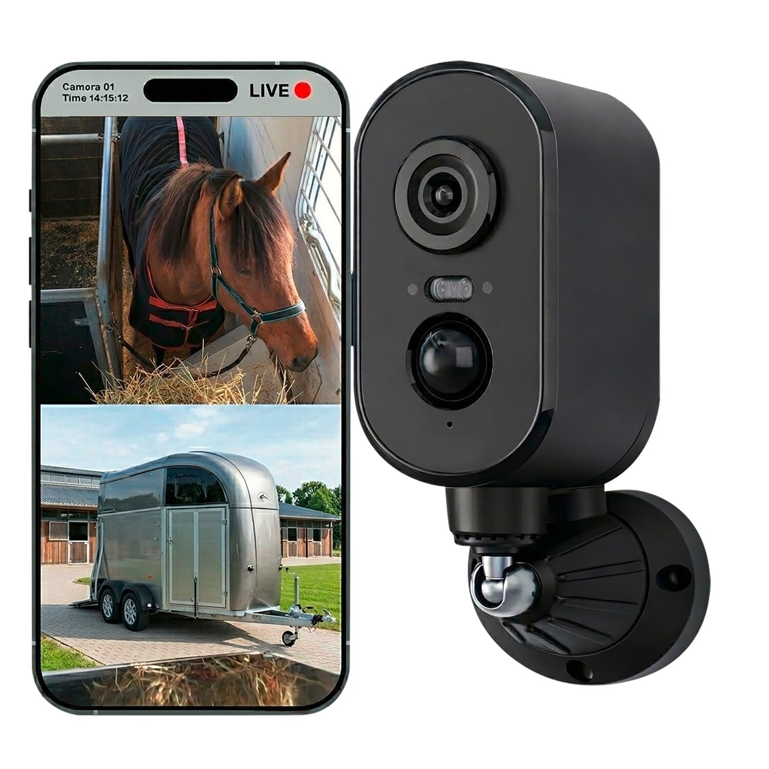 PetTec Stallkamera PetCam 4G/LTE ohne WLAN &ndash; Ansicht 3