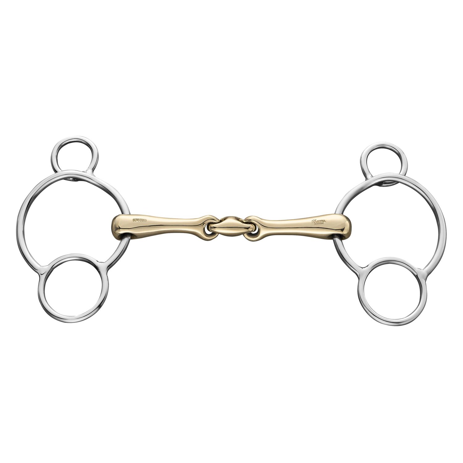 SPRENGER KK ULTRA 3-Ring Gebiss doppelt gebrochen – Ansicht 1