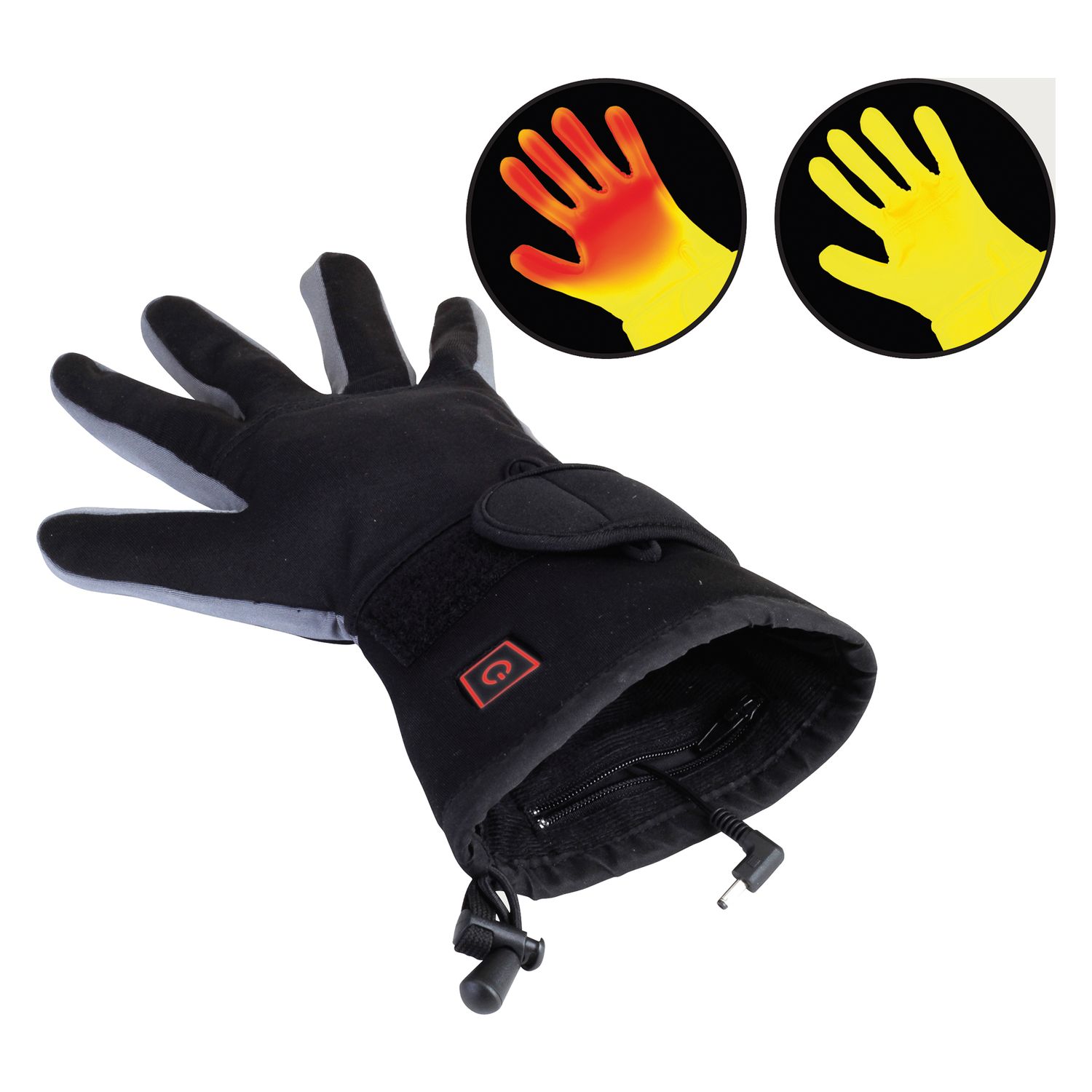 beheizbare Reithandschuhe Thermo-Gloves – Ansicht 2
