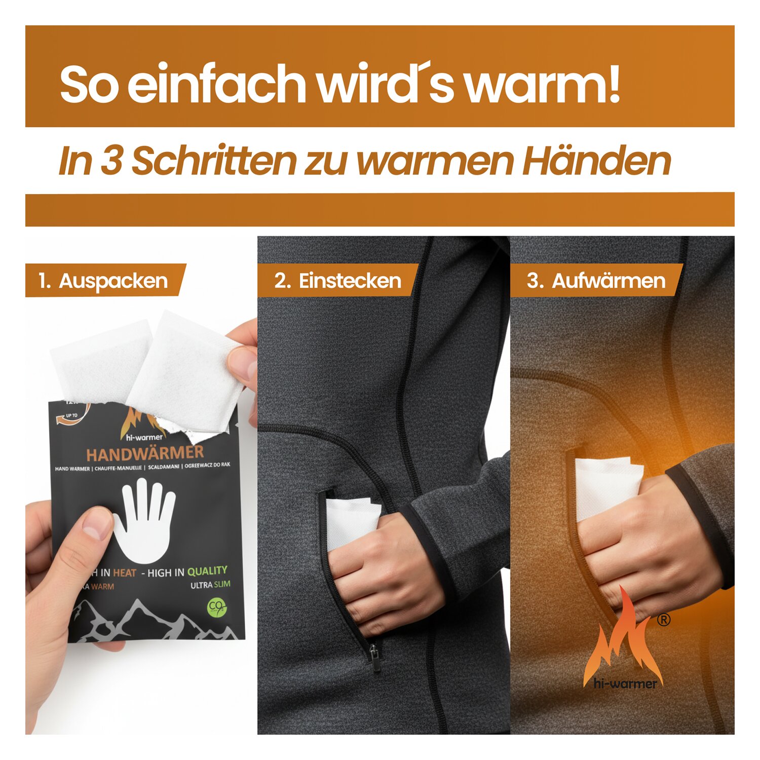 hi-wärmer Handwärmer, hi-warmer – Ansicht 2