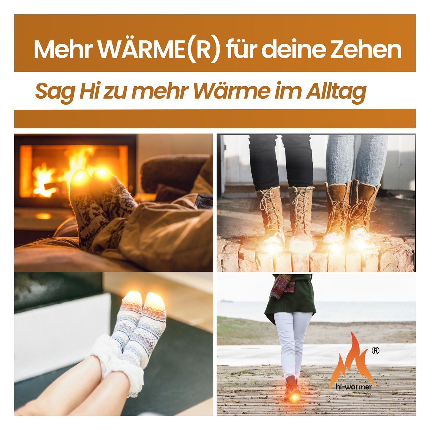 hi-warmer Zehenwärmer – Ansicht 2