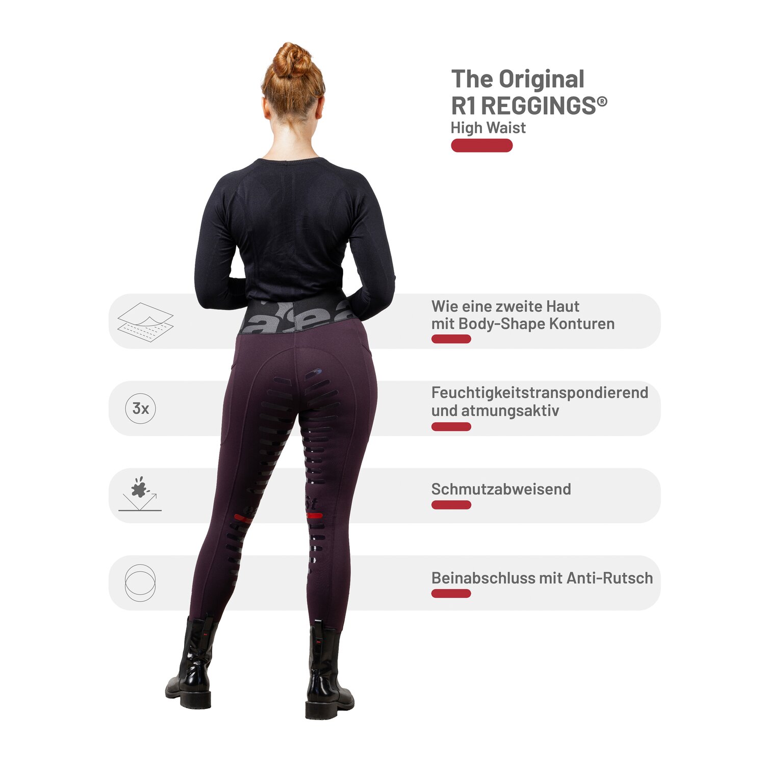 eaSt Reitleggings Reggings R1 Highwaist – Ansicht 6
