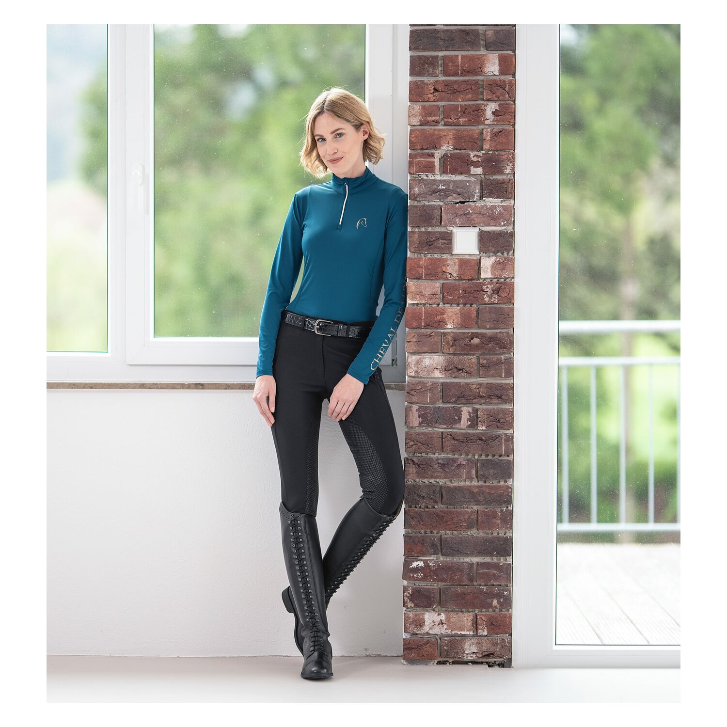 Cheval de Luxe Grip-Vollbesatz-Reithose – Ansicht 5