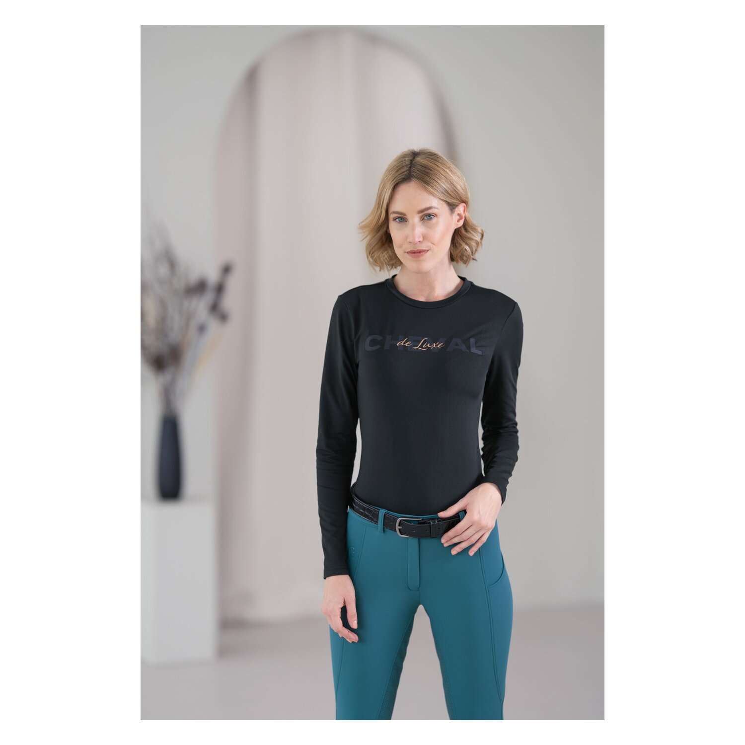 Cheval de Luxe Softshell Grip-Vollbesatz-Reithose – Ansicht 5