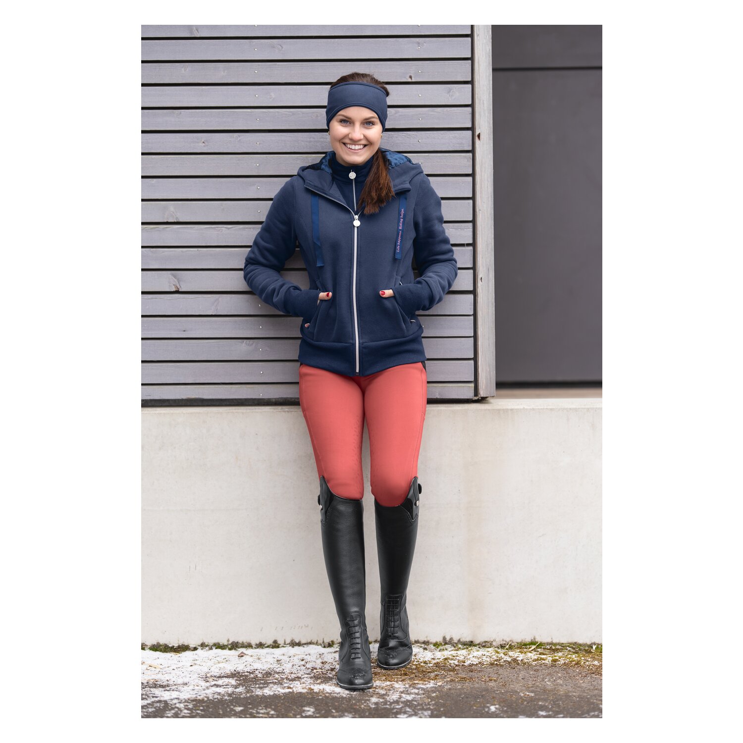 RIDE now Thermo-Reitleggings Grip-Halbbesatz – Ansicht 5