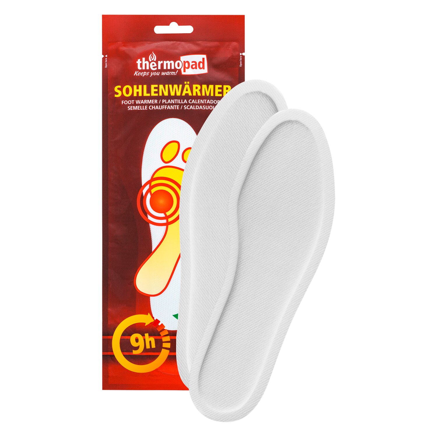 thermopad Sohlenwärmer Einlegesohle – Ansicht 1